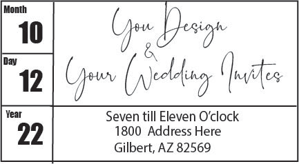 wedding invites